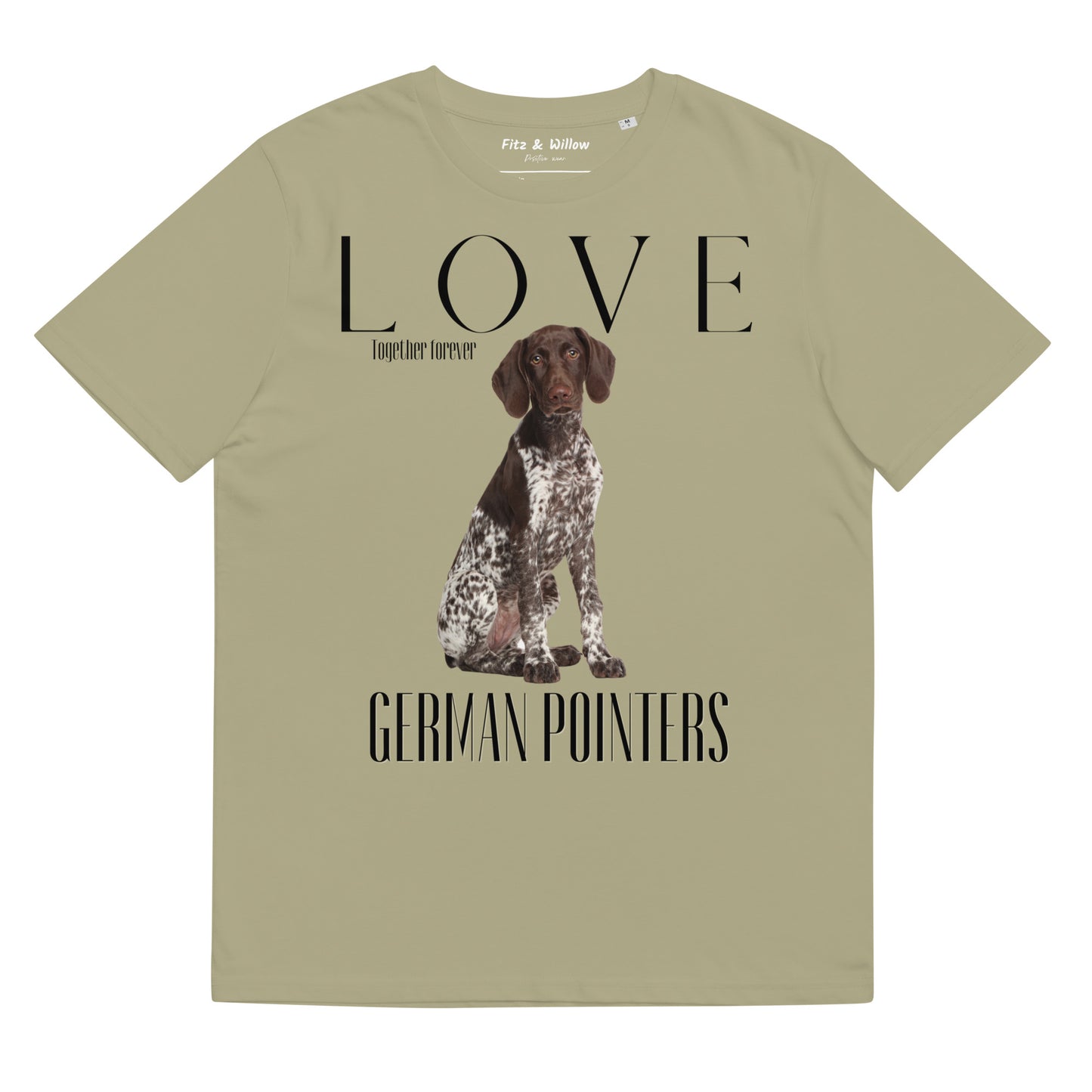 German Pointers lovers organic cotton t-shirt - Fitz & Willow