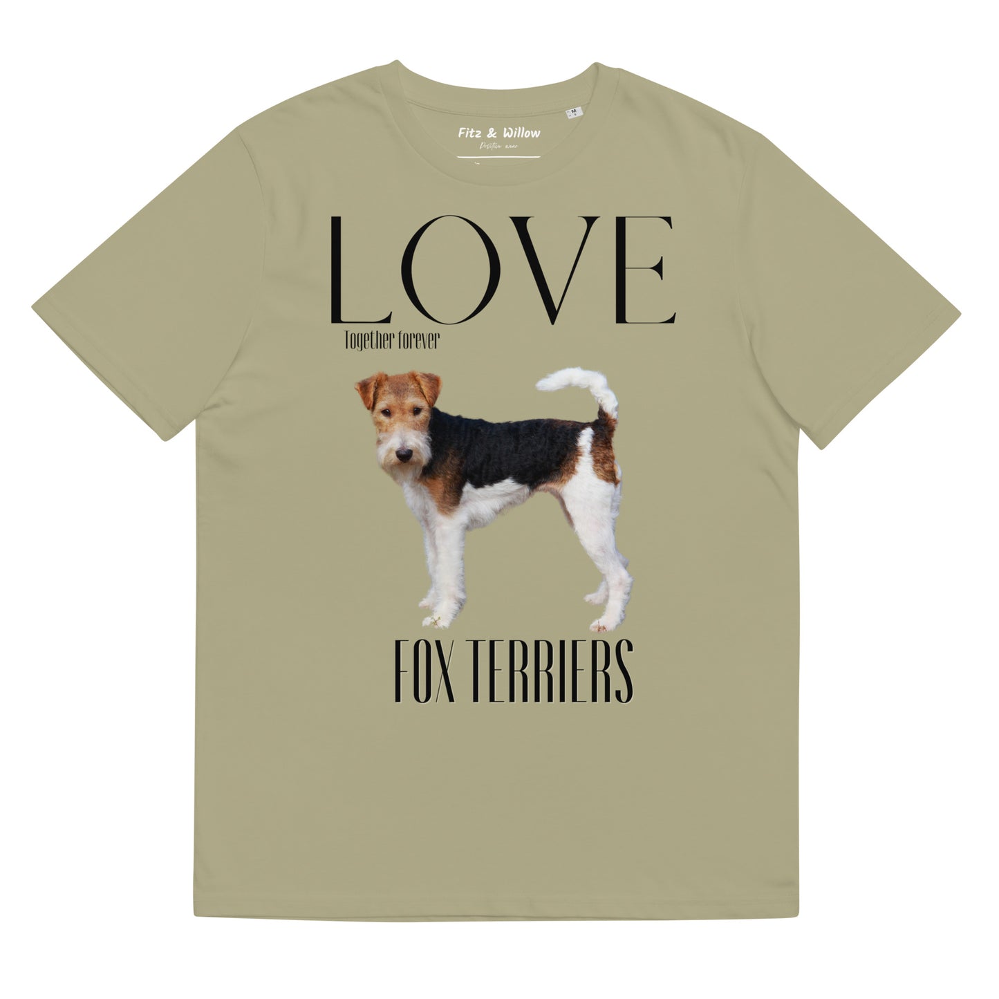 Fox Terrier lovers organic cotton t-shirt - Fitz & Willow