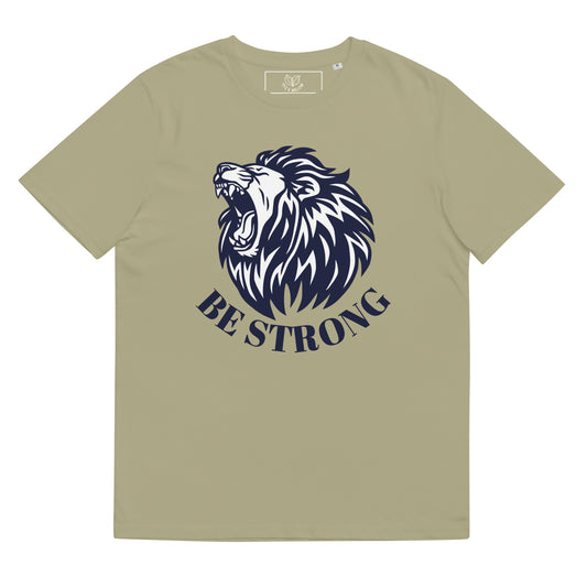 Lion Strong, Unisex organic cotton t-shirt - Fitz & Willow