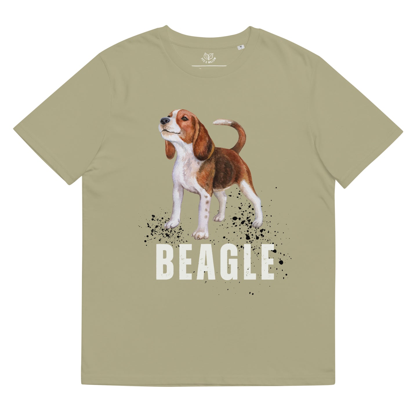 Beagle Love, Unisex organic t-shirt - Fitz & Willow