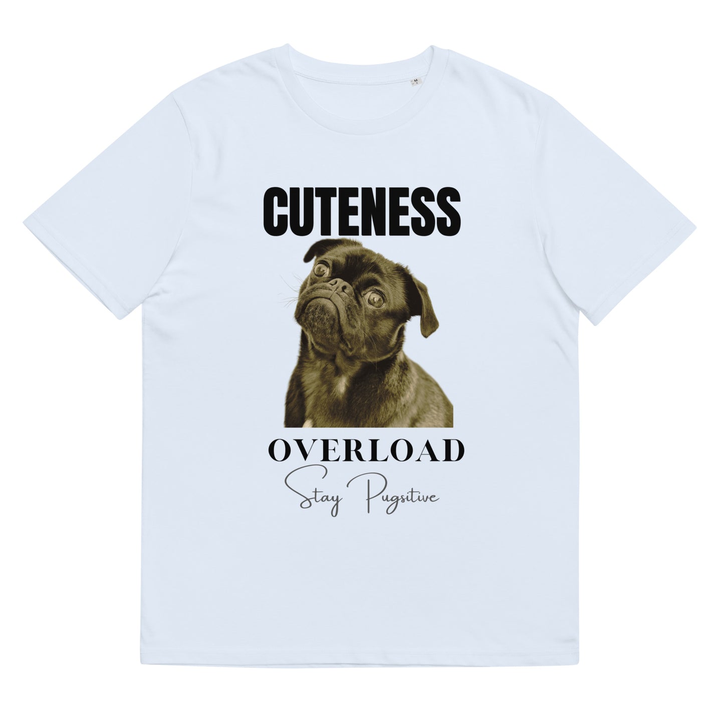 Love Pugs, unisex organic cotton t-shirt - Fitz & Willow