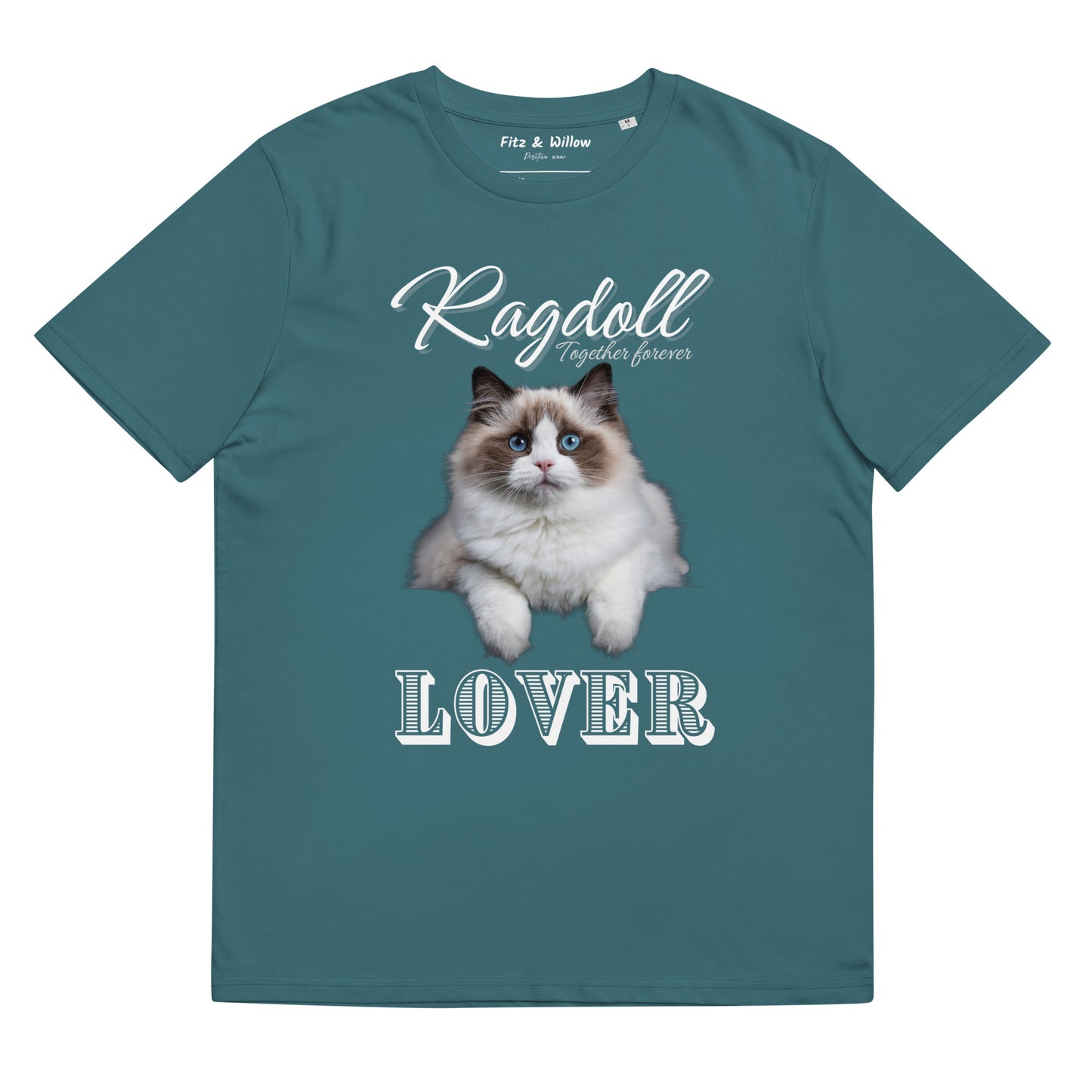 Ragdoll Cat Lovers, sustainable t-shirt - Fitz & Willow