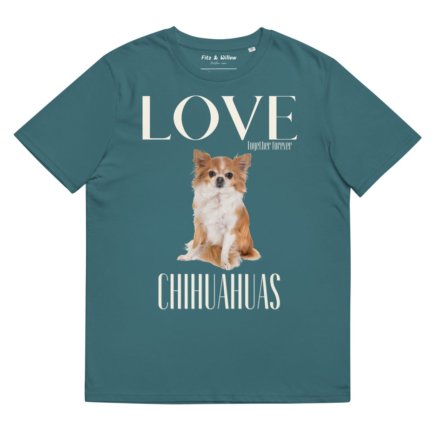 Chihuahua lovers, organic cotton t-shirt - Fitz & Willow