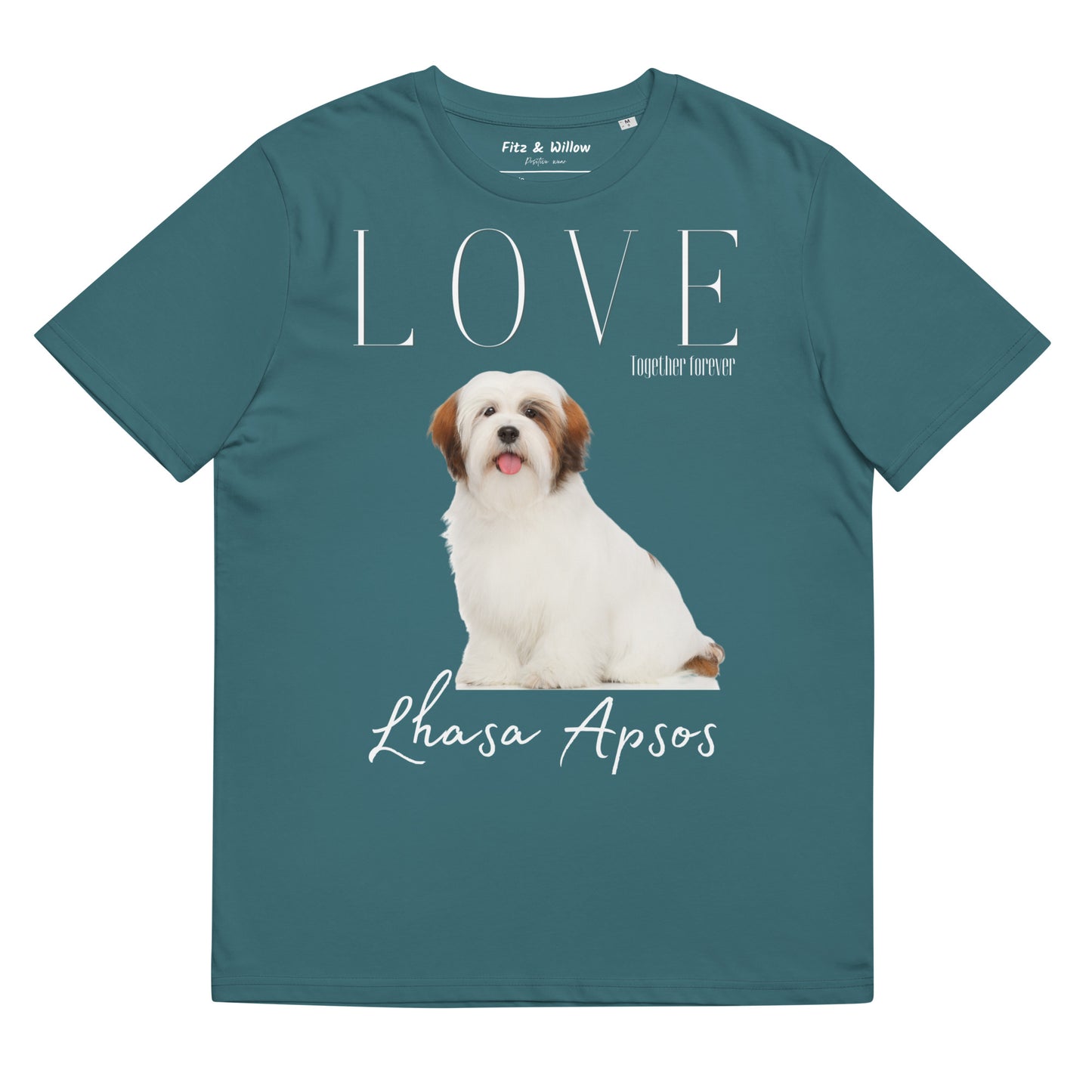 Lhasa Apso lovers sustainable t-shirt - Fitz & Willow