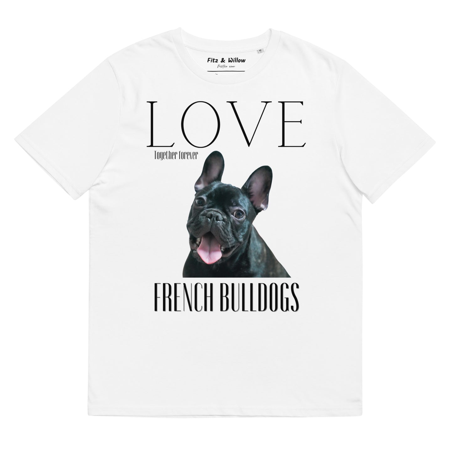 French Bulldog lovers sustainable t-shirt - Fitz & Willow