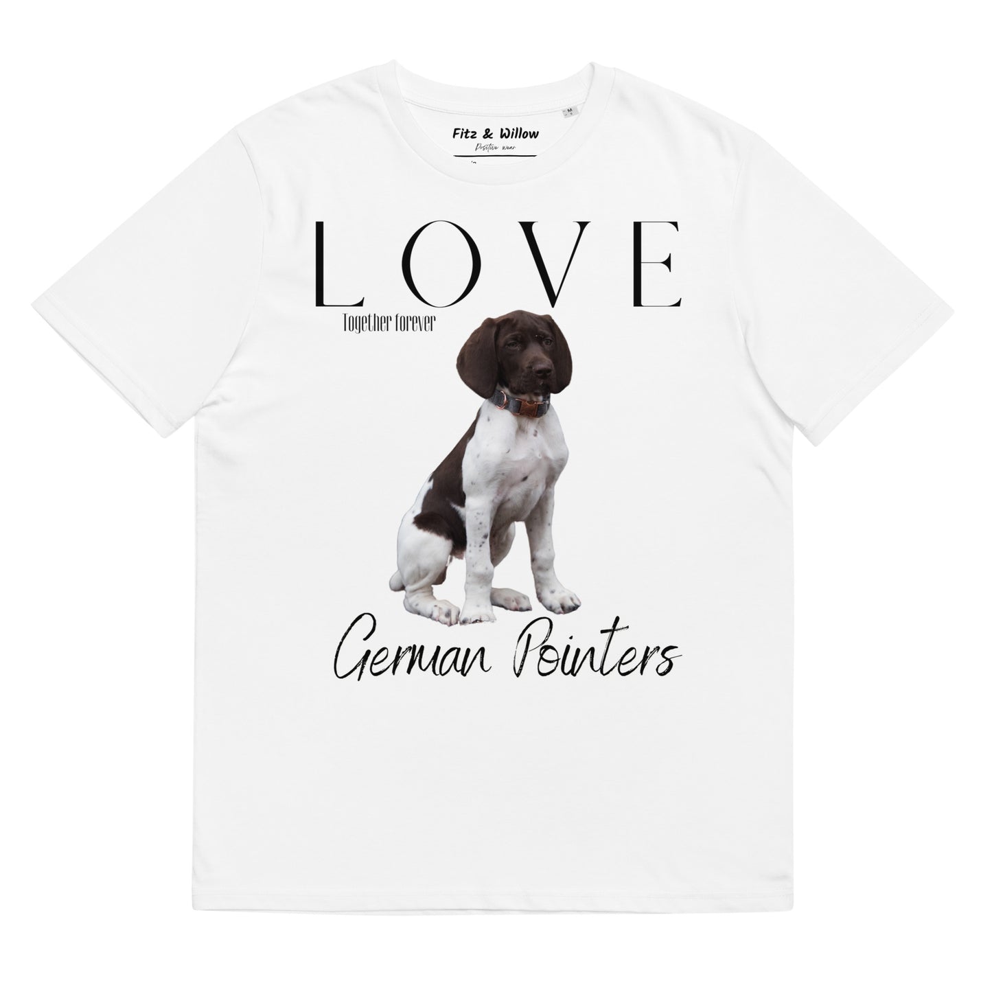 German Pointer lovers, sustainable t-shirt - Fitz & Willow