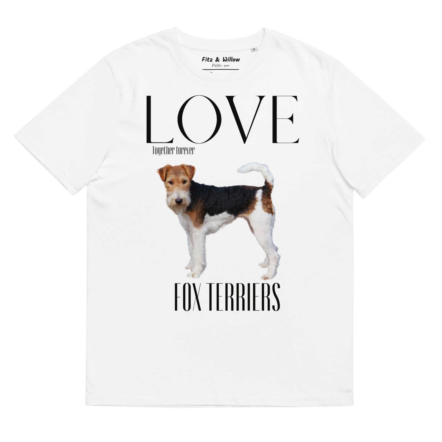 Fox Terrier lovers organic cotton t-shirt - Fitz & Willow