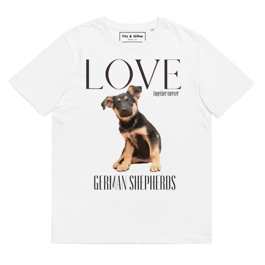 German Shepherd lovers organic t-shirt - Fitz & Willow