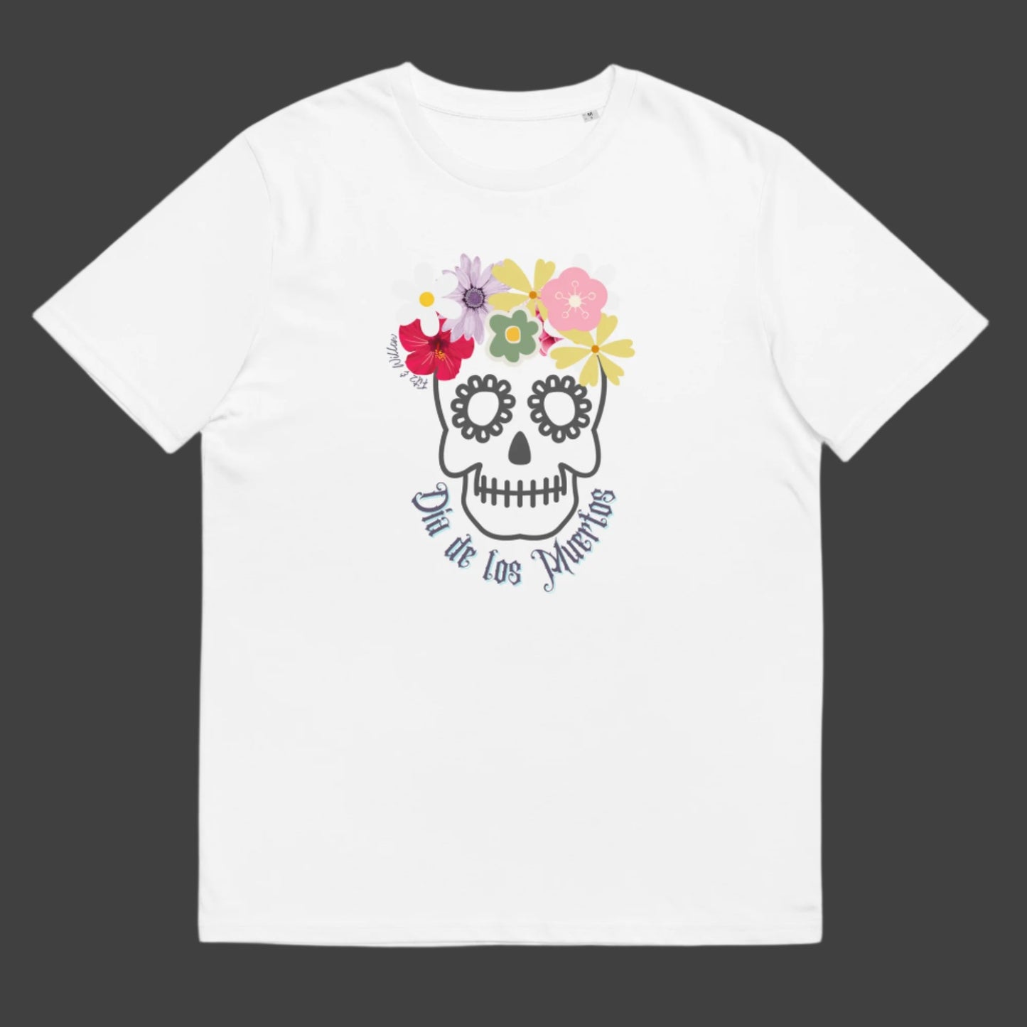 Halloween sustainable t-shirt, Día de los muertos - Fitz & Willow