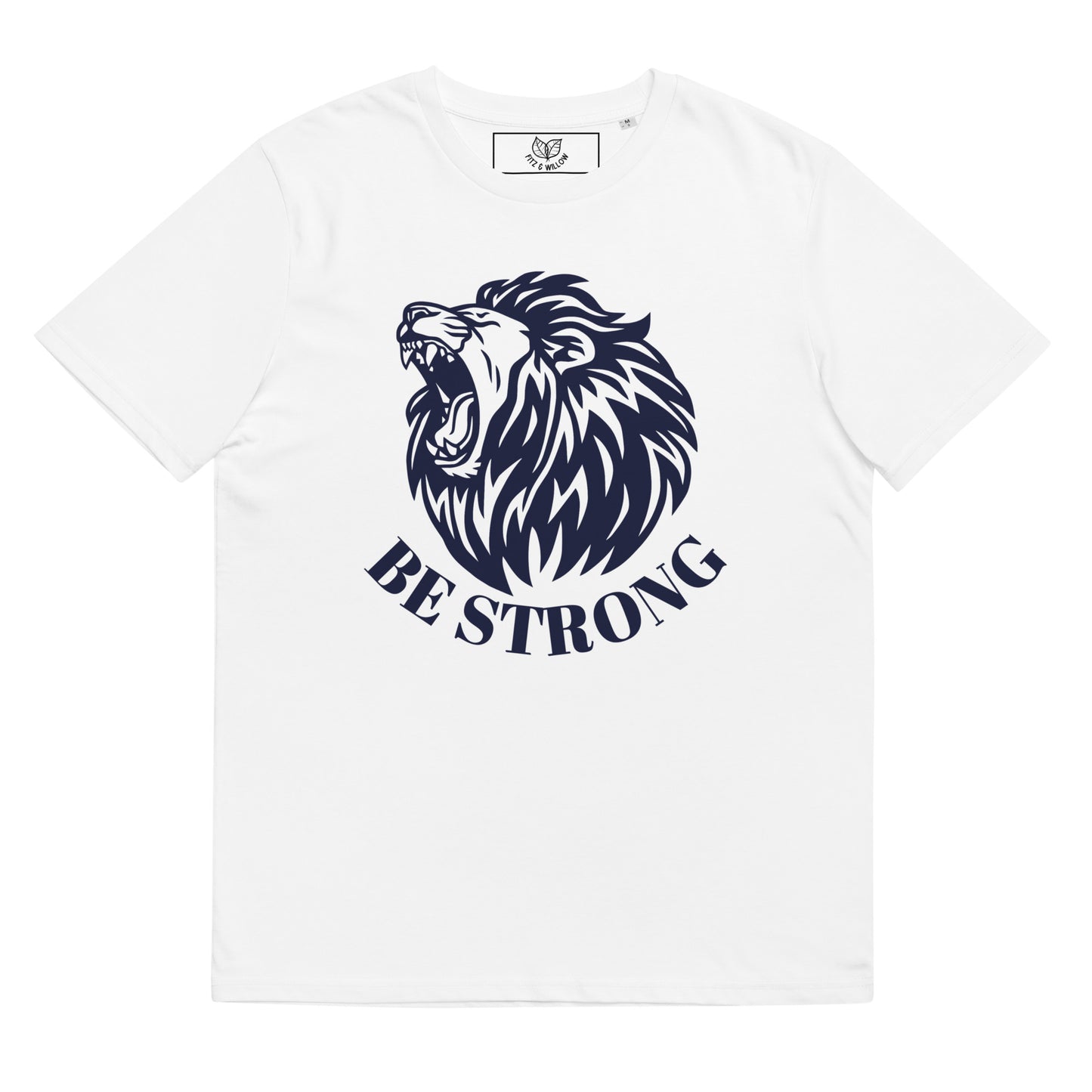 Lion Strong, Unisex organic cotton t-shirt - Fitz & Willow