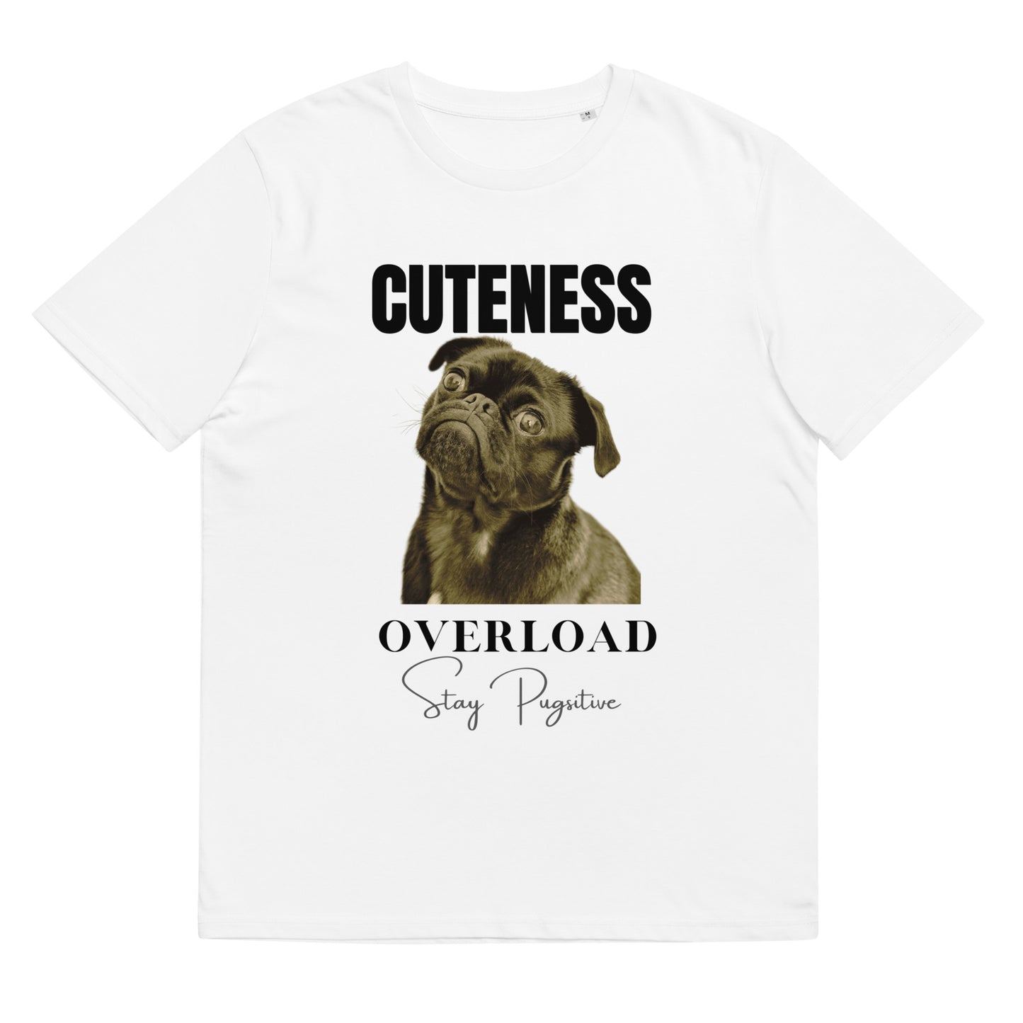 Love Pugs, unisex organic cotton t-shirt - Fitz & Willow