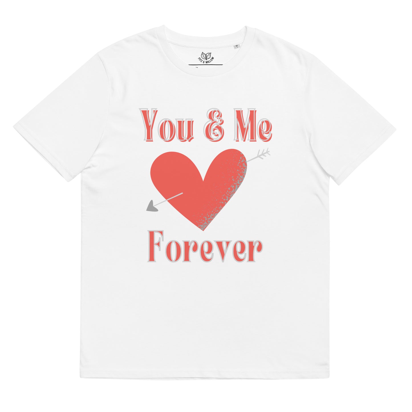 You & Me, organic cotton t-shirt - Fitz & Willow