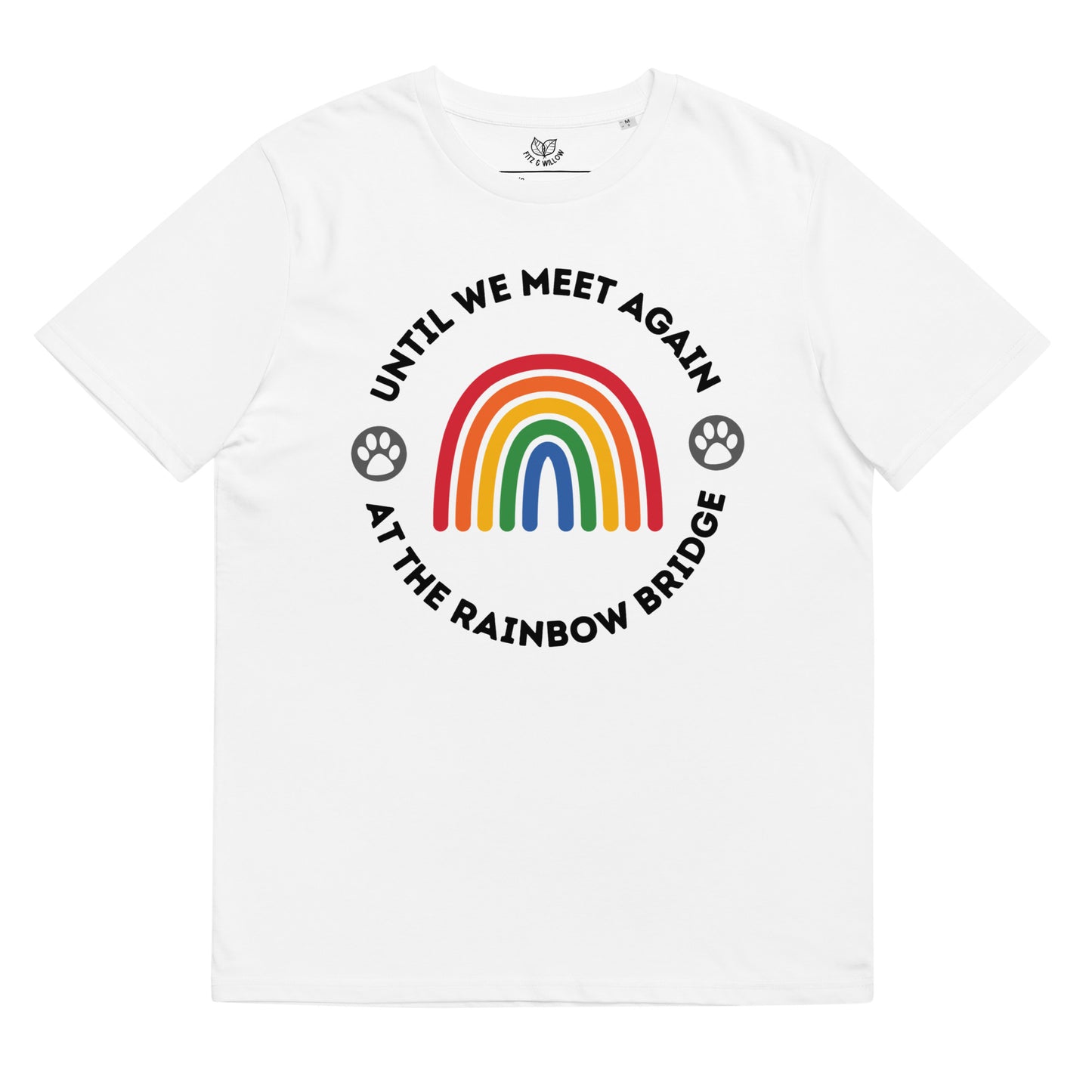 Until we meet again, Unisex organic cotton t-shirt - Fitz & Willow