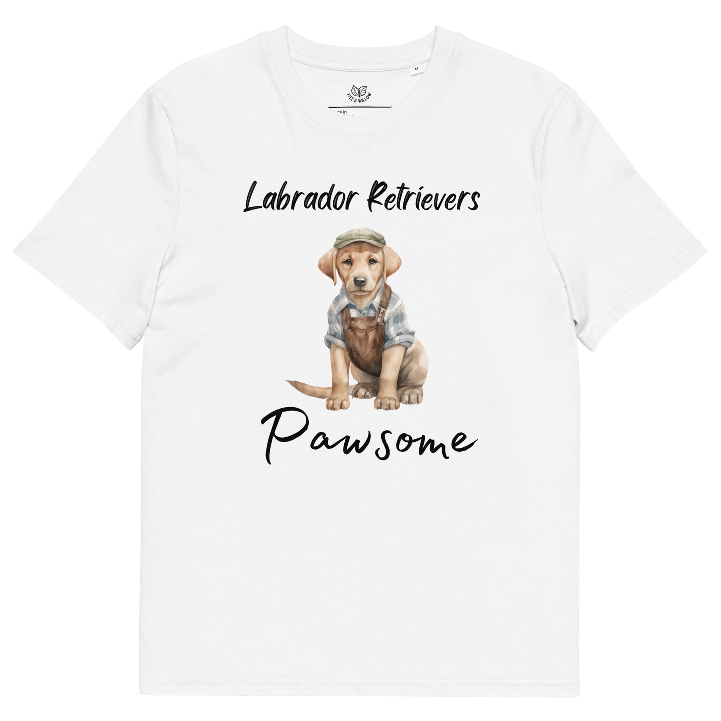 Labrador Retrievers, Organic t-shirt - Fitz & Willow