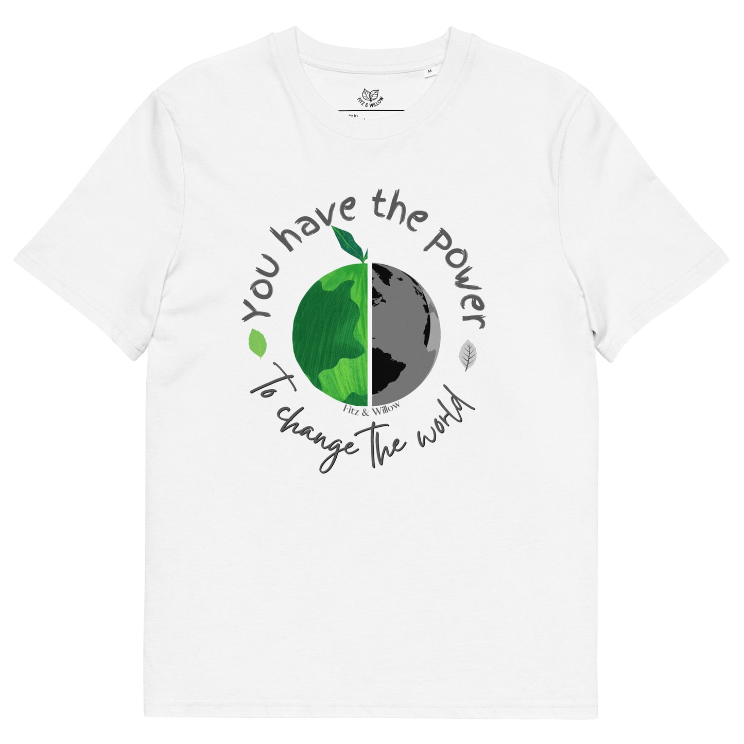 Earth Power, Unisex organic t-shirt - Fitz & Willow