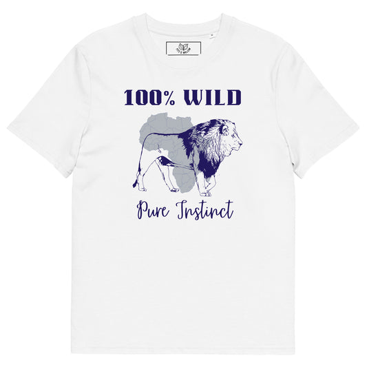 African Lion, Unisex sustainable t-shirt - Fitz & Willow