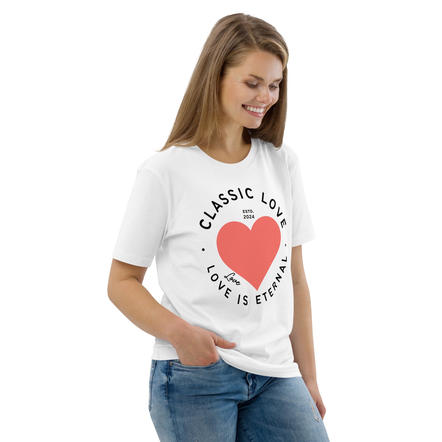 Classic love, Unisex sustainable t-shirt - Fitz & Willow