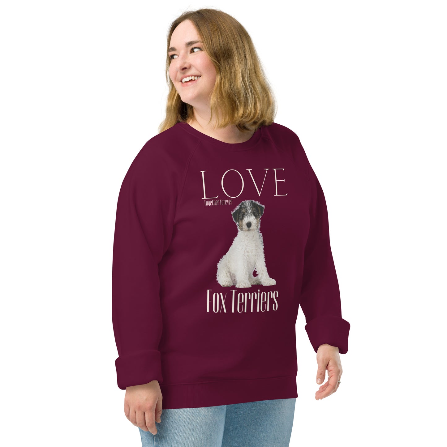 Fox Terrier organic sweatshirt - Fitz & Willow