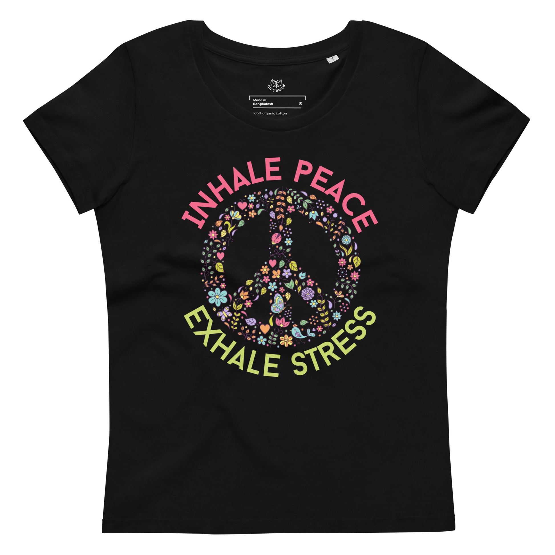 Mindful women's fitted tee - Fitz & Willow