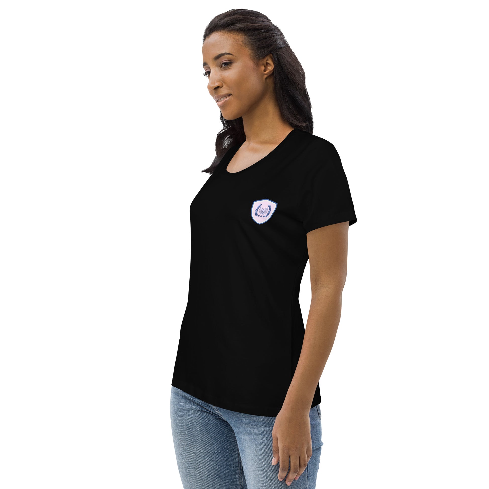 Women's fitted eco tee, Fitz & Willow - Fitz & Willow