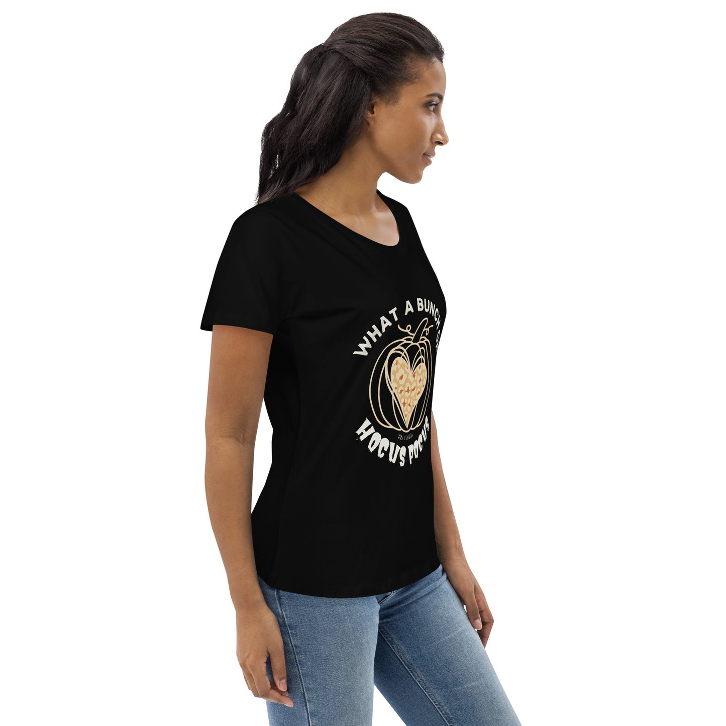 Halloween Hocus Pocus, Women's fitted eco tee - Fitz & Willow