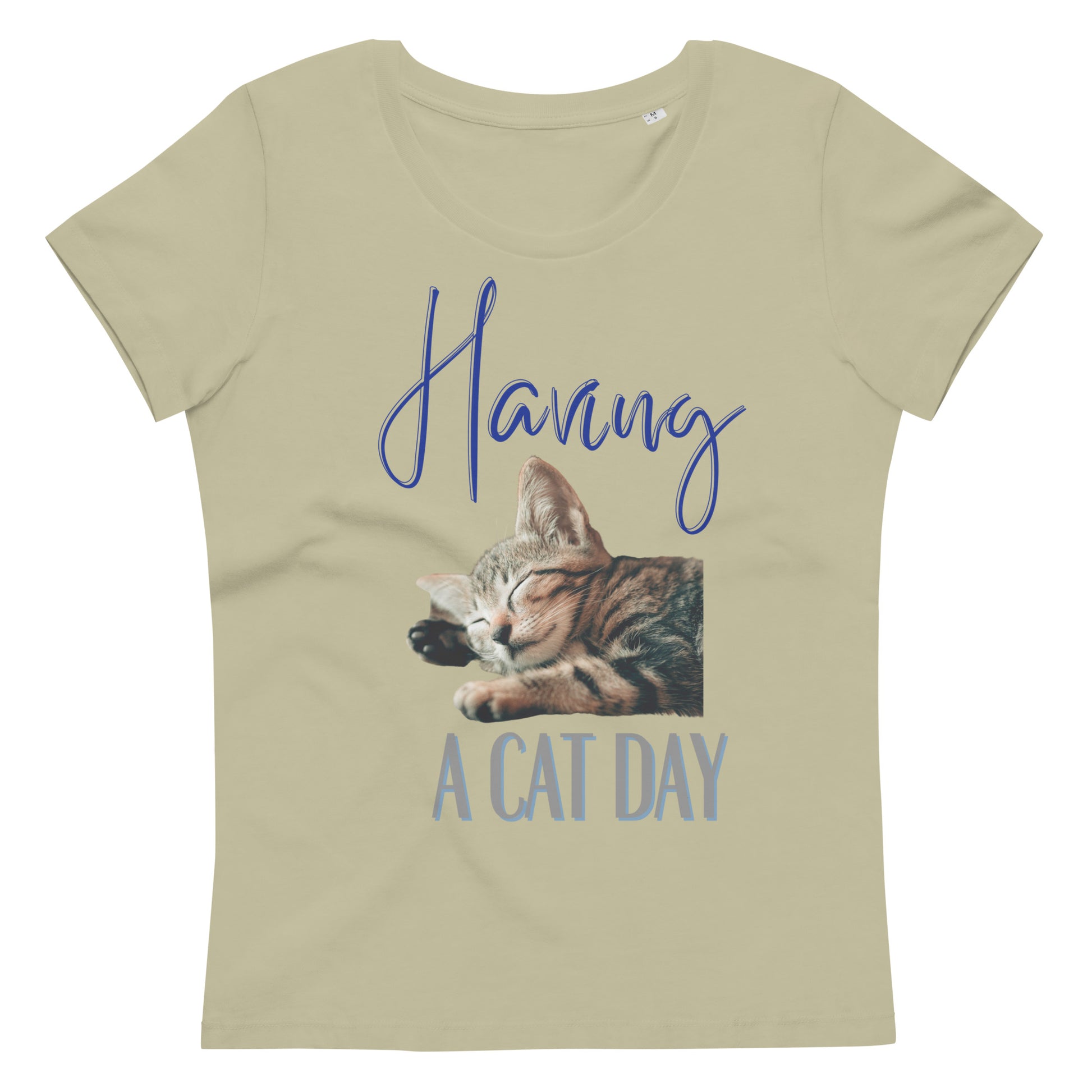 Cat Lovers, Women's fitted sustainable tee - Fitz & Willow