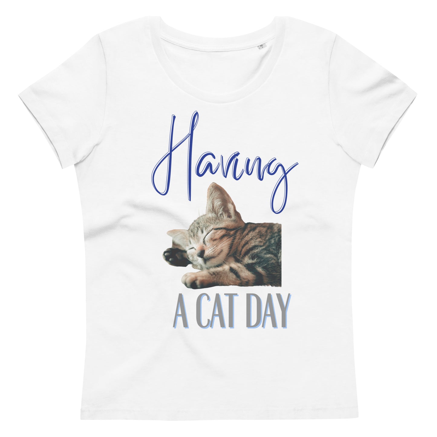 Cat Lovers, Women's fitted sustainable tee - Fitz & Willow