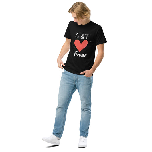 Unisex organic cotton tee Love Forever - Fitz & Willow